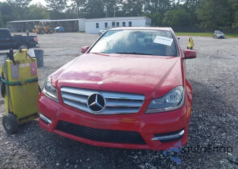 2013 Mercedes-Benz C 250 Luxury/Sport from USA, damaged, VIN WDDGF4HB6DA812290